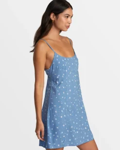 RVCA REMI MINI DRESS Coronet Blue