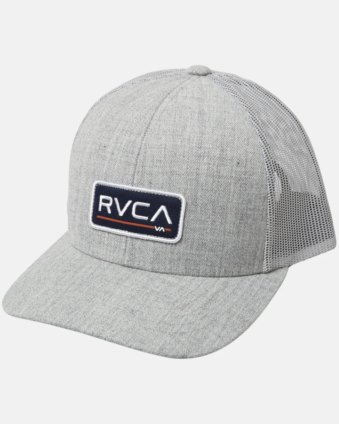 RVCA CURVED TRUCKER HAT Heather Grey Sale