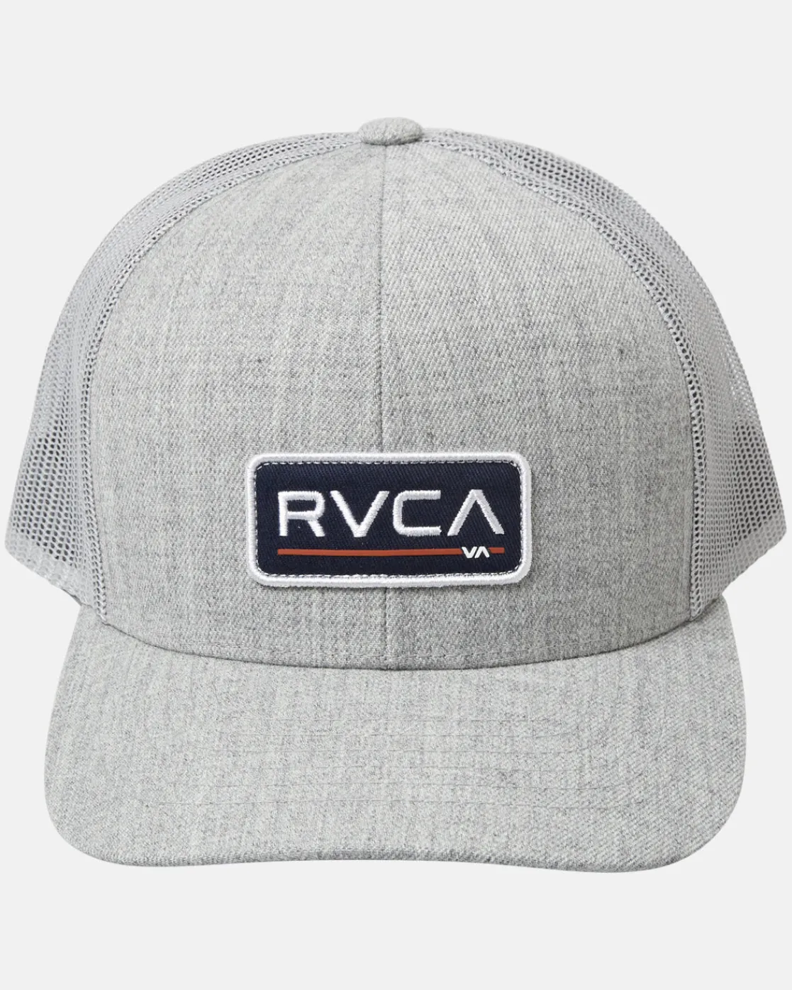 RVCA CURVED TRUCKER HAT Heather Grey Sale