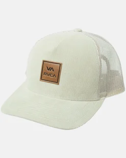 RVCA CURVED TRUCKER HAT Sand Clearance