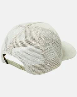 RVCA CURVED TRUCKER HAT Sand Clearance
