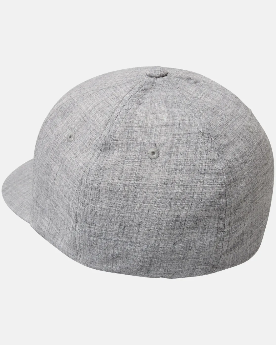 RVCA FLEXFIT HAT Heather Grey Hot