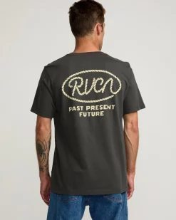 RVCA LASSO TEE Pirate Black Sale