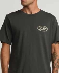 RVCA LASSO TEE Pirate Black Sale