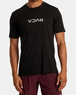 RVCA LAYER FLIP TEE Black Hot