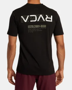 RVCA LAYER FLIP TEE Black Hot
