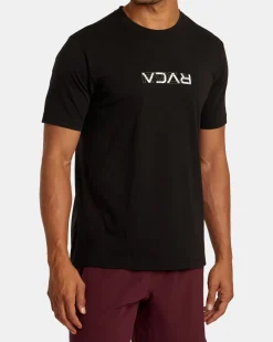 RVCA LAYER FLIP TEE Black Hot