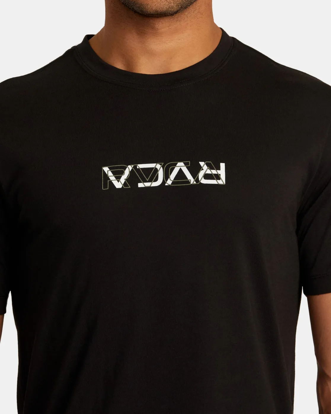 RVCA LAYER FLIP TEE Black Hot