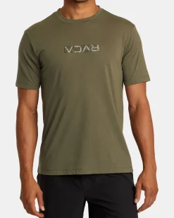 RVCA LAYER FLIP TEE Olive Best