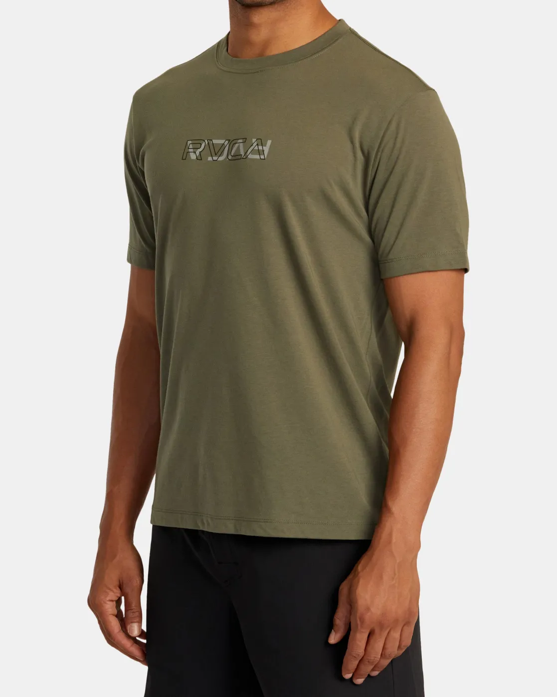 RVCA LAYER FLIP TEE Olive Best