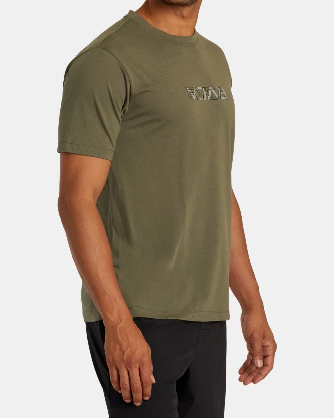 RVCA LAYER FLIP TEE Olive Best