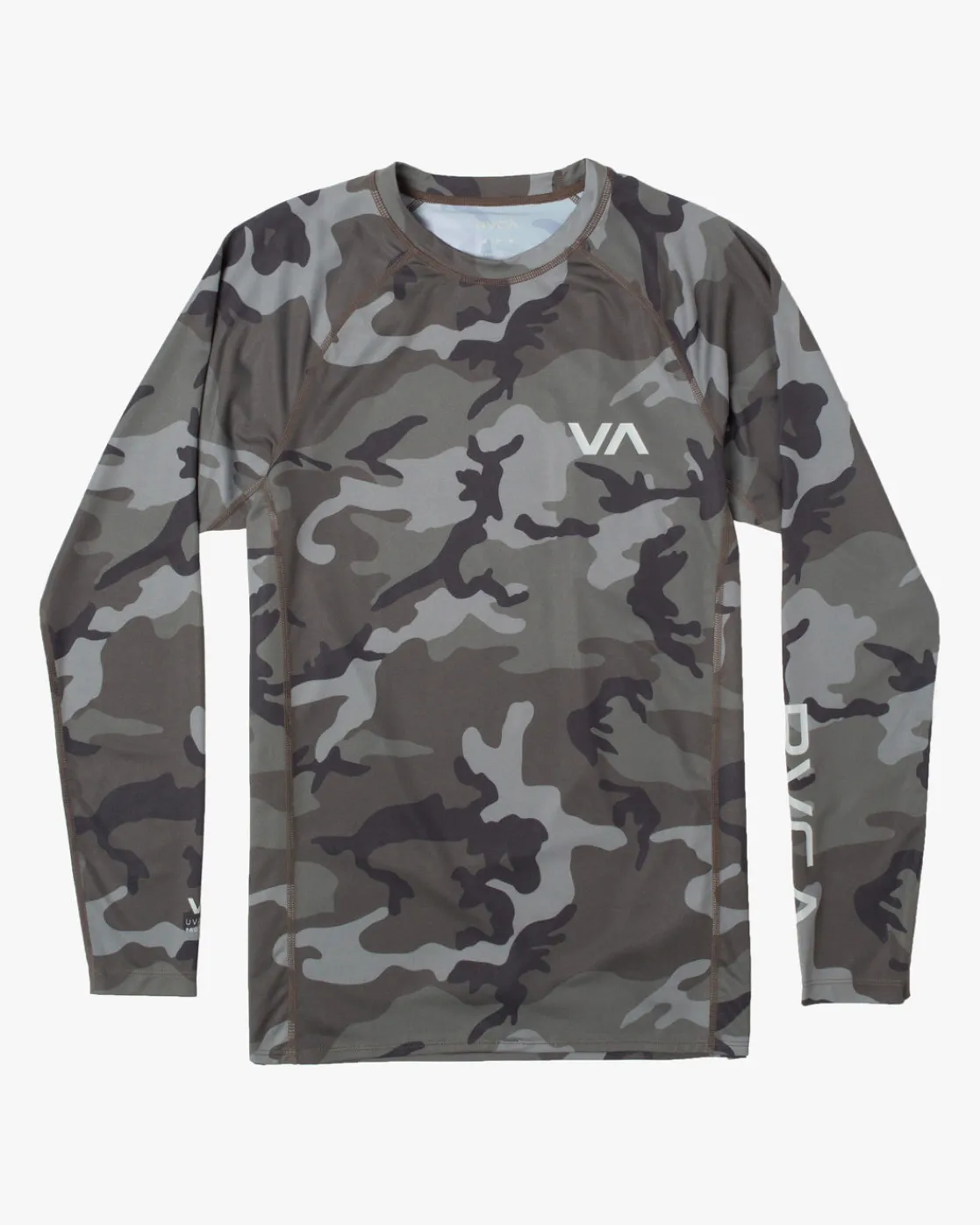 RVCA LONG SLEEVE RASHGUARD Camo Sale