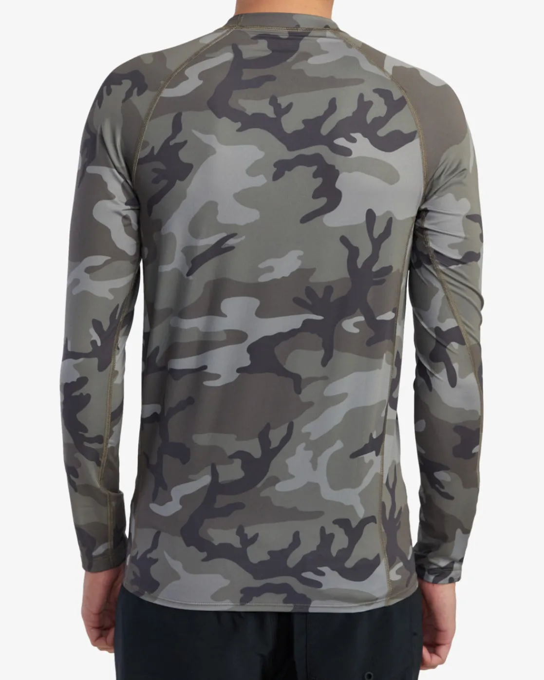 RVCA LONG SLEEVE RASHGUARD Camo Sale