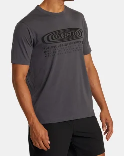 RVCA RIPPLE TEE Slate New