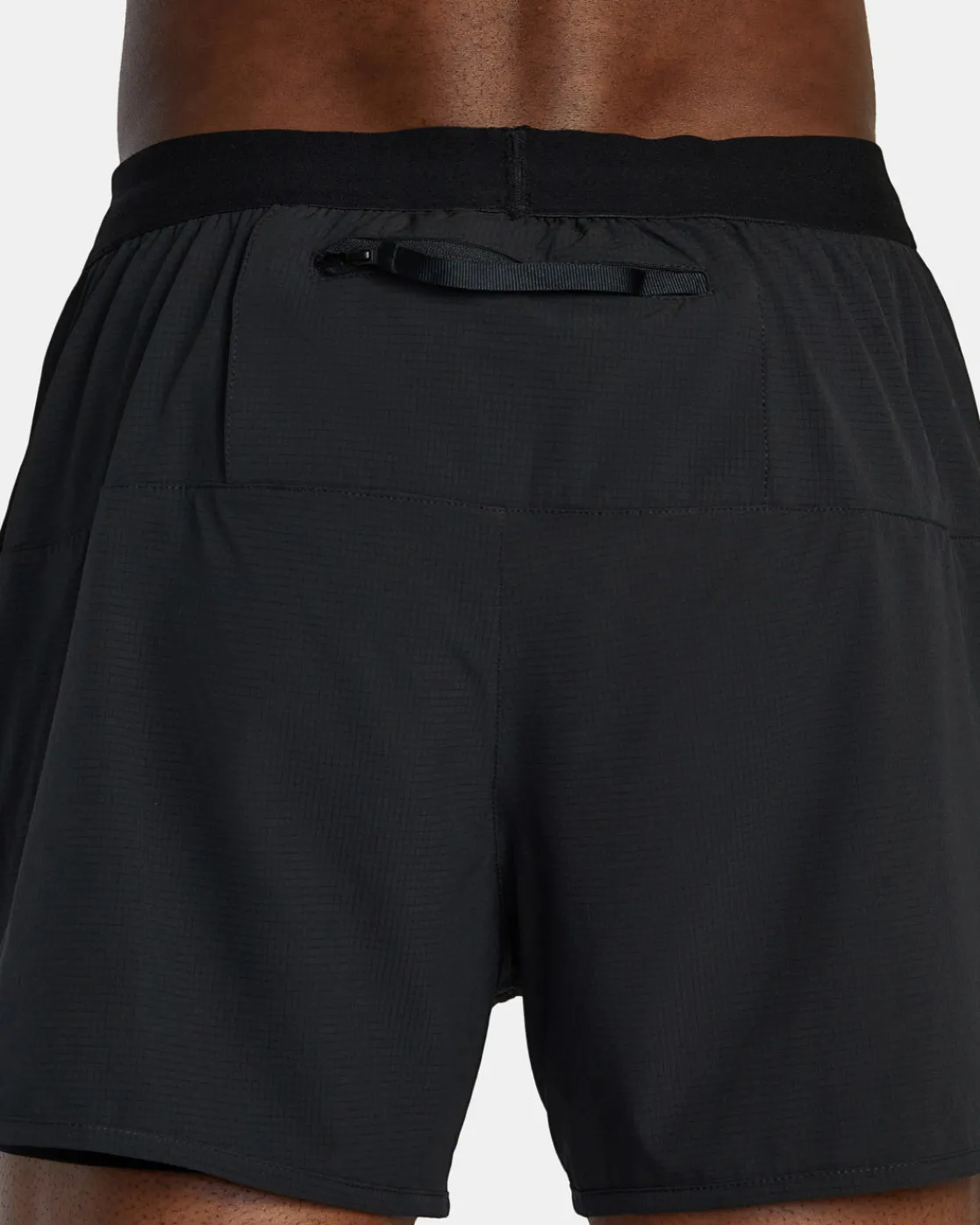 RVCA RUNNER 14" ELASTIC WAIST SHORTS Black Clearance