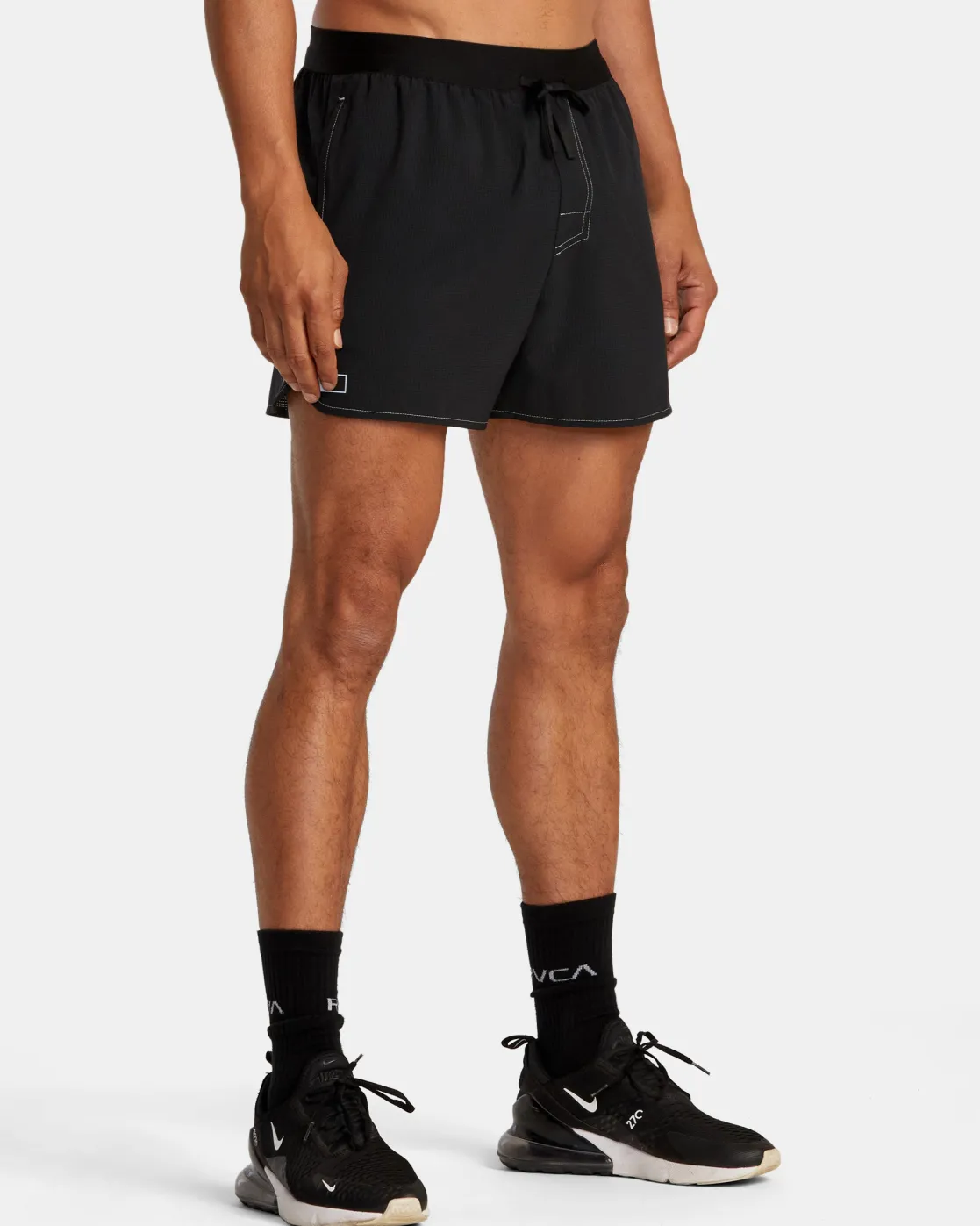 RVCA RUNNER 14" ELASTIC WAIST SHORTS Black 2