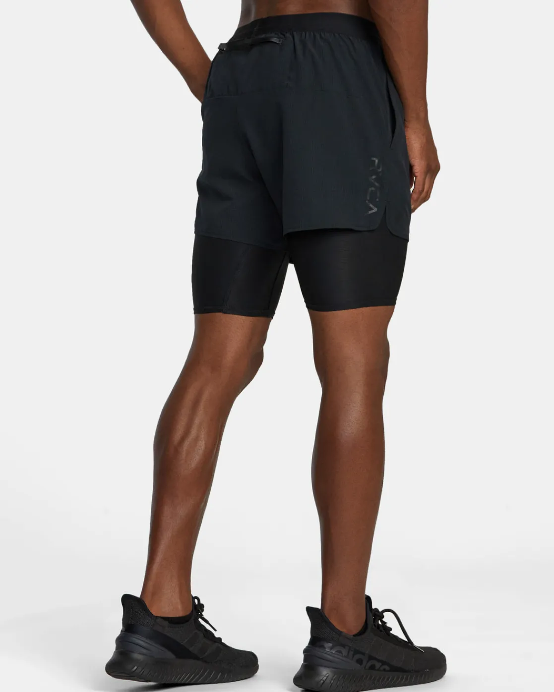 RVCA RUNNER 2-IN-1 SHORTS Black Best