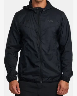 RVCA RUNNER LIGHTWEIGHT TRAINING JACKET Black Online