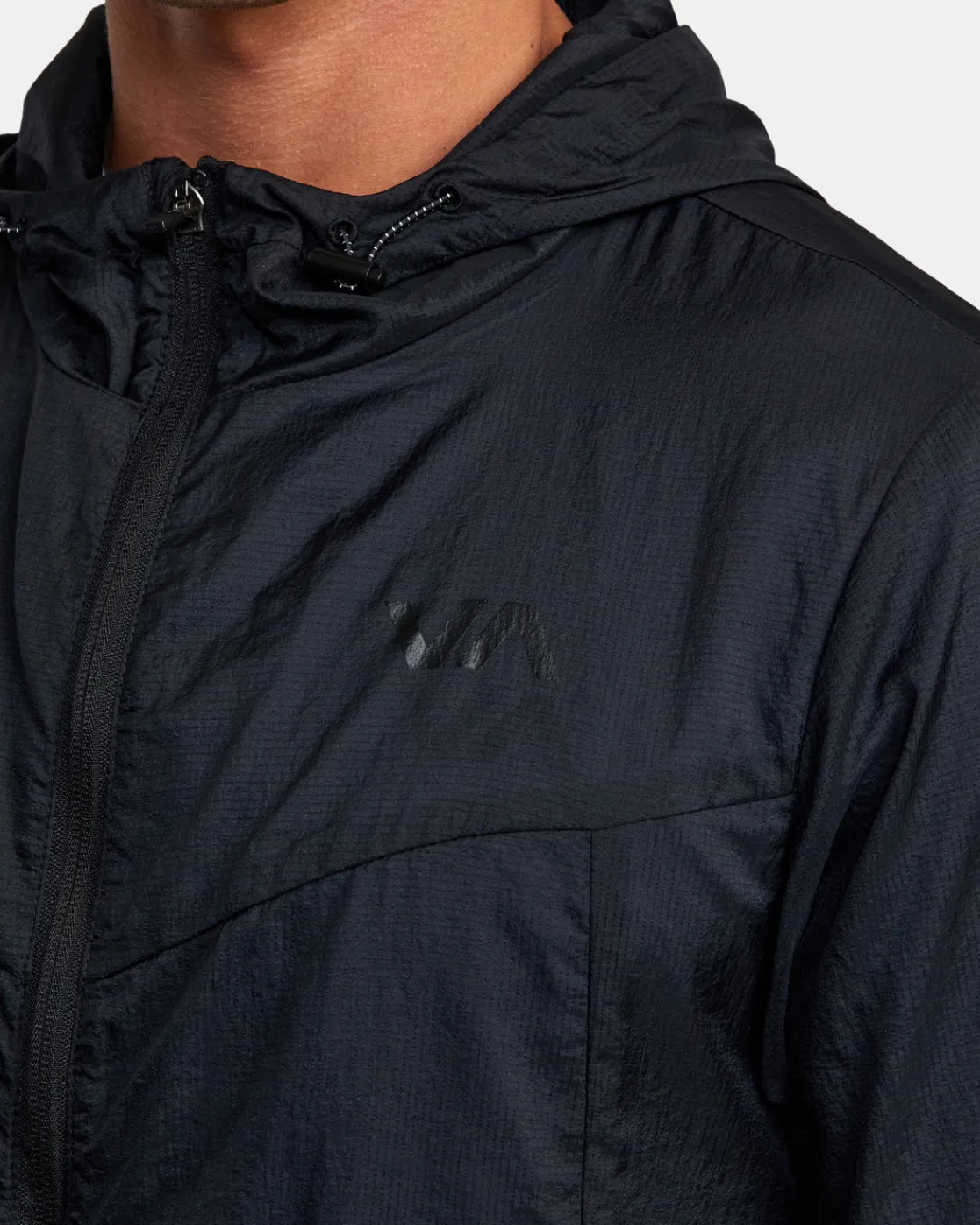 RVCA RUNNER LIGHTWEIGHT TRAINING JACKET Black Online