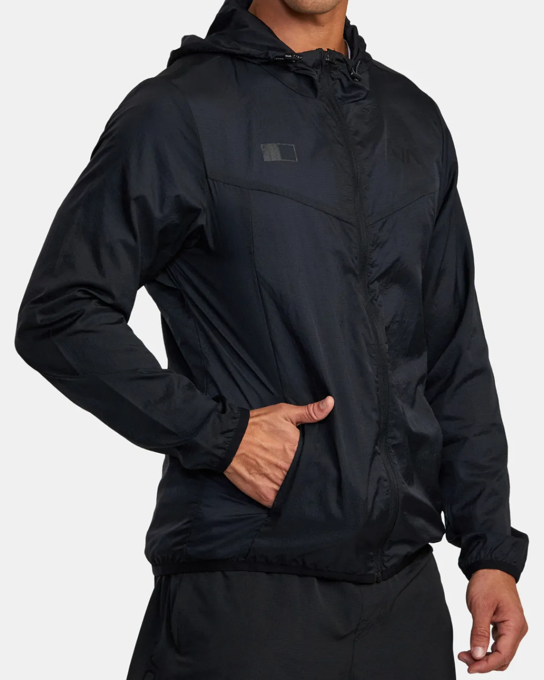 RVCA RUNNER LIGHTWEIGHT TRAINING JACKET Black Online