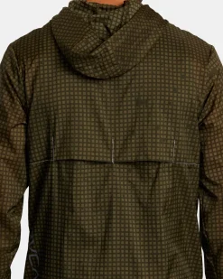 RVCA RUNNER LIGHTWEIGHT TRAINING JACKET Camo Best