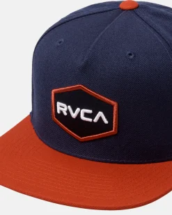 RVCA SNAPBACK HAT New Navy Discount
