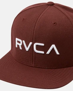 RVCA SNAPBACK HAT Wine Discount