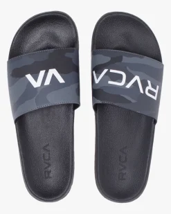 RVCA SPORT SLIDES Camo Best