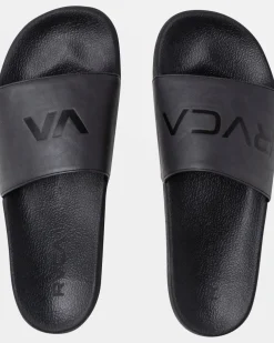 RVCA SPORT SLIDES Black Clearance