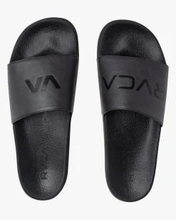 RVCA SPORT SLIDES Black Clearance