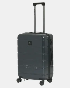 RVCA VA MEDIUM ROLLER HARDCASE SUITCASE Black Best