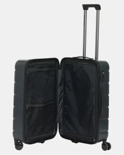 RVCA VA MEDIUM ROLLER HARDCASE SUITCASE Black Best