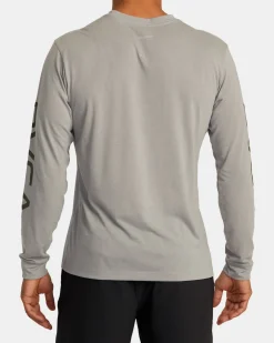 RVCA 2X LONG SLEEVE TEE Stone