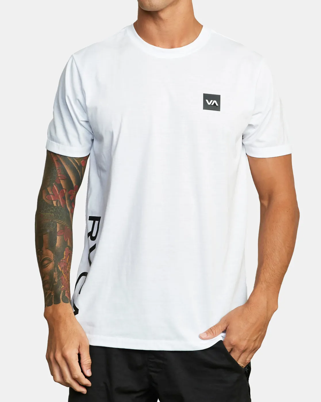 RVCA 2X TEE White Clearance
