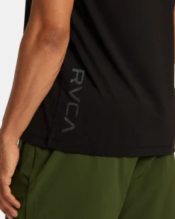RVCA 2X TEE Black Hot