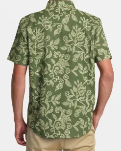 RVCA RVGAZI SHORT SLEEVE SHIRT Surplus New