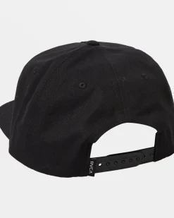 RVCA SAND STORM SNAPBACK HAT Black Outlet