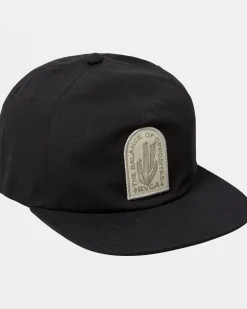 RVCA SAND STORM SNAPBACK HAT Black Outlet