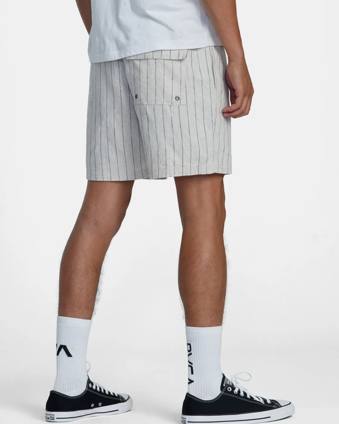 RVCA SANDS ELASTIC WAIST SHORTS Slate Blue Outlet