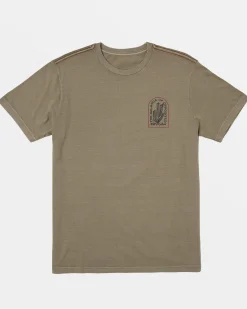 RVCA SANDSTORM TEE Aloe Hot