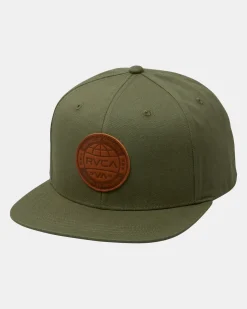 RVCA SEALED SNAPBACK HAT Jade Discount
