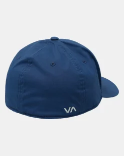 RVCA SEASONS FLEXFIT HAT Slate Clearance