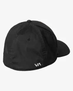 RVCA SEASONS FLEXFIT HAT Black Online