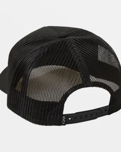 RVCA SERVICE TRUCKER HAT Black New