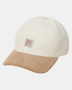 RVCA SHORELINE DAD HAT Latte