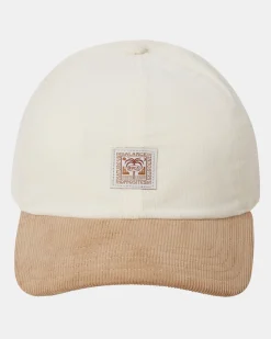 RVCA SHORELINE DAD HAT Latte