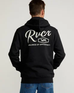 RVCA SHOW TIME HOODIE Black Best