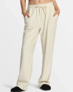 RVCA SOFIE WAFFLE PANT Latte Outlet