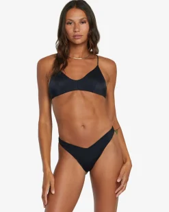 RVCA SOLID MEDIUM BIKINI BOTTOMS Black Sale