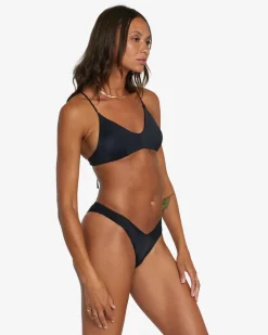 RVCA SOLID MEDIUM BIKINI BOTTOMS Black Sale